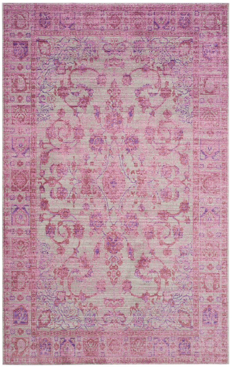 Pink Multicolor Rugs Safavieh Valencia VAL103H Pink - Multi | Rug Studio