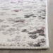 SAFAVIEH Adirondack Collection 4' Square Ivory / Purple ADR115L Floral Non-Shedding Living Room Bedroom Accent Rug SAFAVIEH Adirondack Collection 4' Square Ivory / Purple ADR115L Floral Non-Shedding Living Room Bedroom Accent Rug
