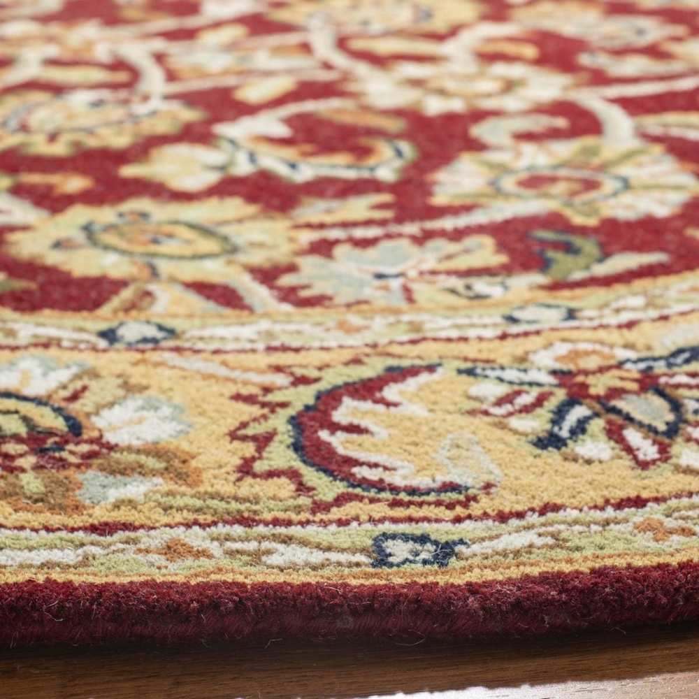 Red Gold Rug Safavieh Classic CL758C Red - Gold | Rug Studio