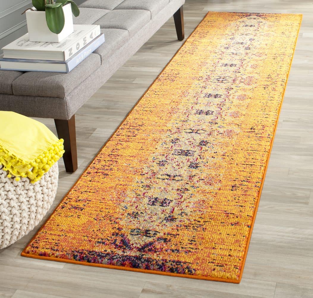 Orange Multi Rug Safavieh Monaco Mnc209h Orange - Multi | Rug Studio