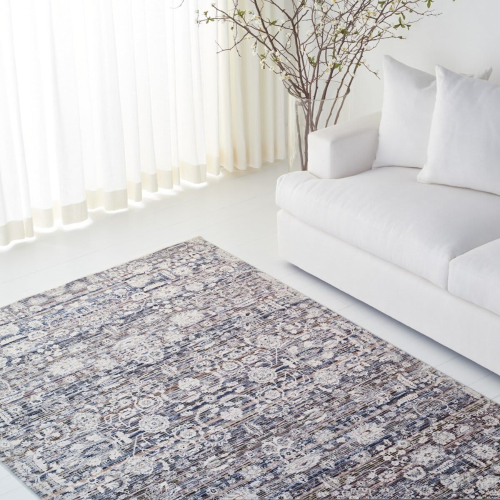 Verona Rug Collection Lauren Ralph Lauren Verona Lrl1384M Light Blue - Ivory | Rug Studio