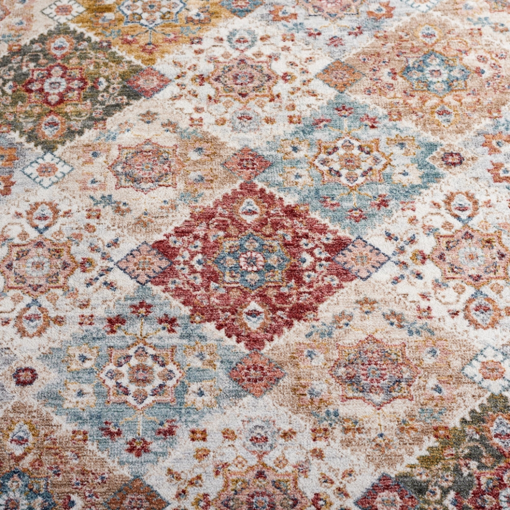Lauren Ralph Lauren Lrl1401A Ivory - Blue Rust | Rug Studio