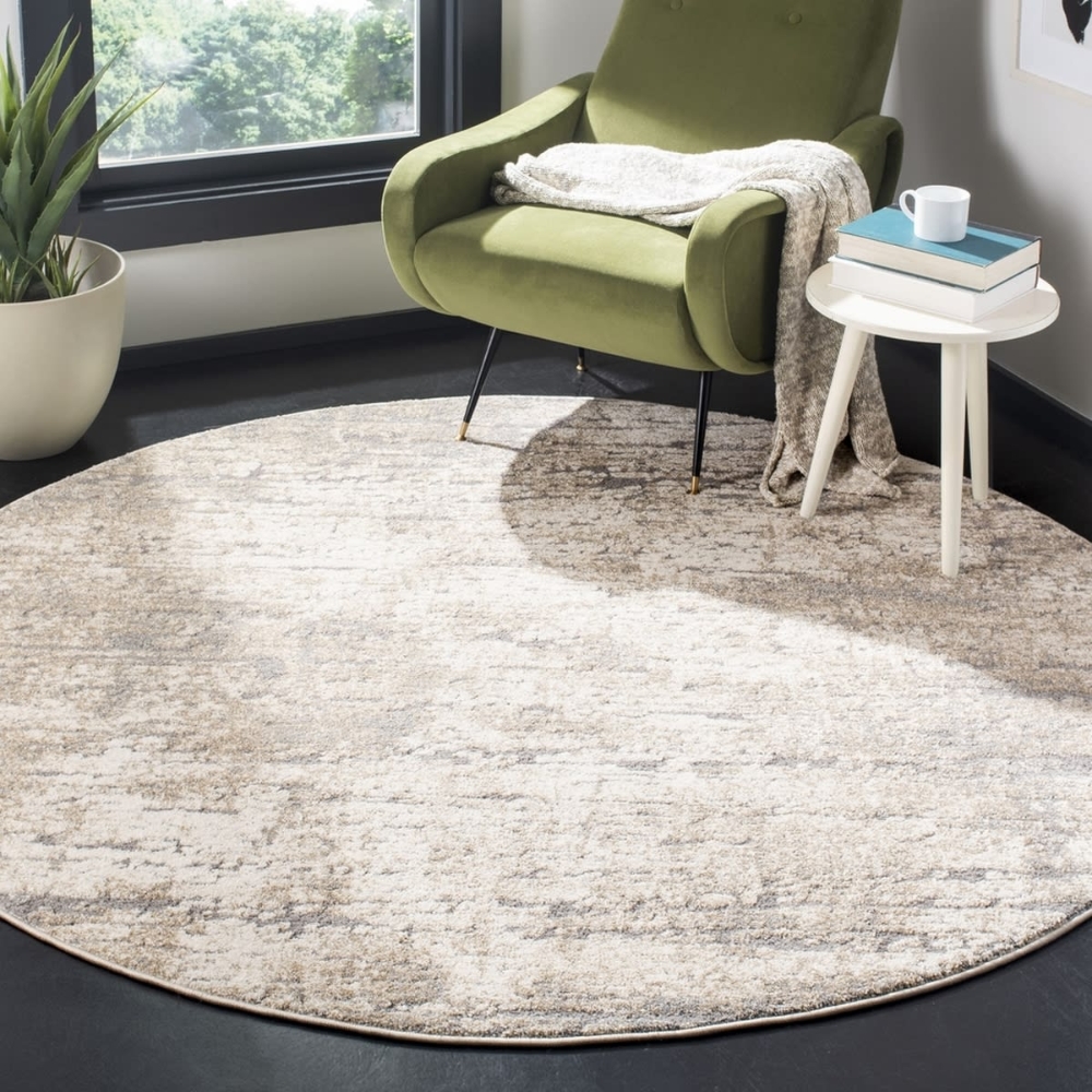 Spirit Walk Rug Collection Safavieh Spirit Spr126E Taupe - Ivory | Rug Studio