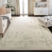 Safavieh Adirondack Teppich ADR109V – 70 X 200 Cm, Elfenbein/Salbei, Pflegeleicht